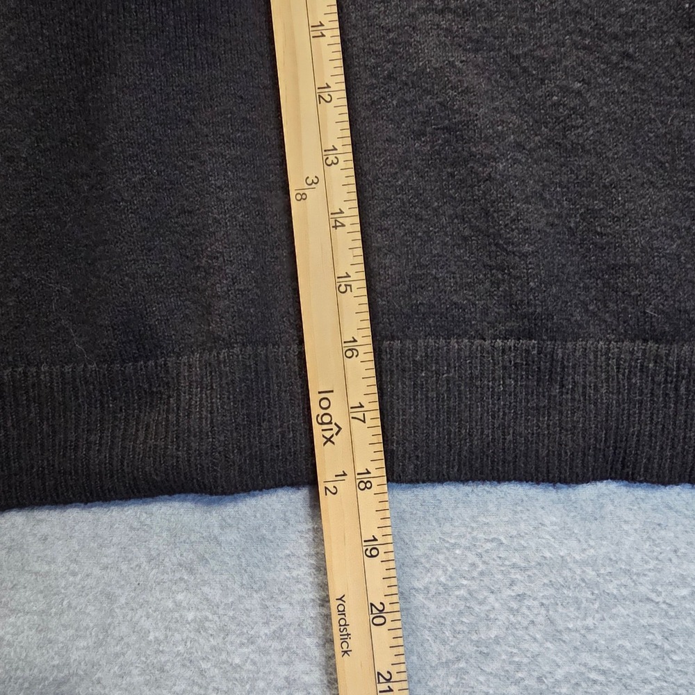 Sonoma Goods For Life Womens Small Mock Neck Sweater Black Knit Relaxed Fit - Picture 4 of 6